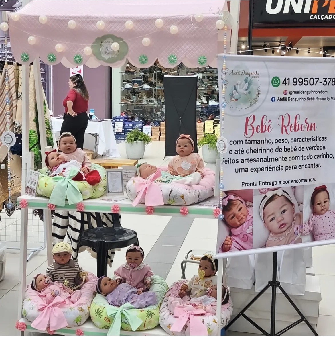 Bebês Reborn - Coleção Ateliê Denguinho